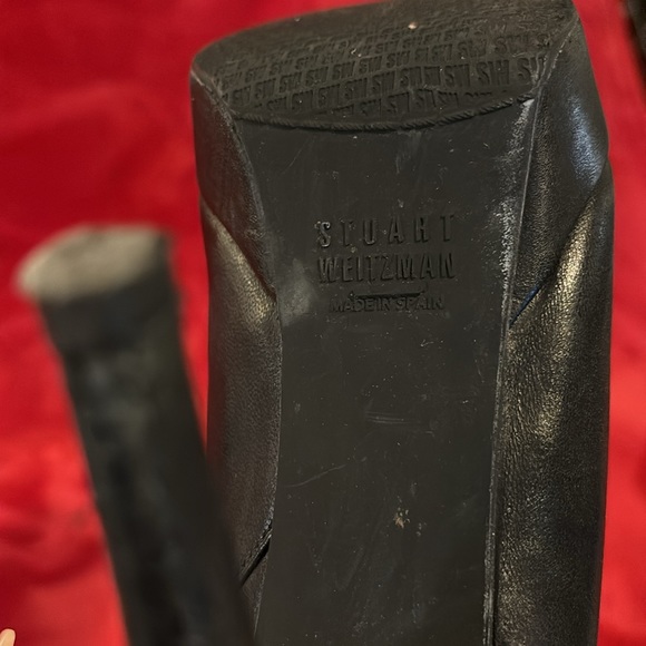 PLATFORM KNEE HIGH STUART WEITZMAN BOOT 8.5 - Picture 14 of 14